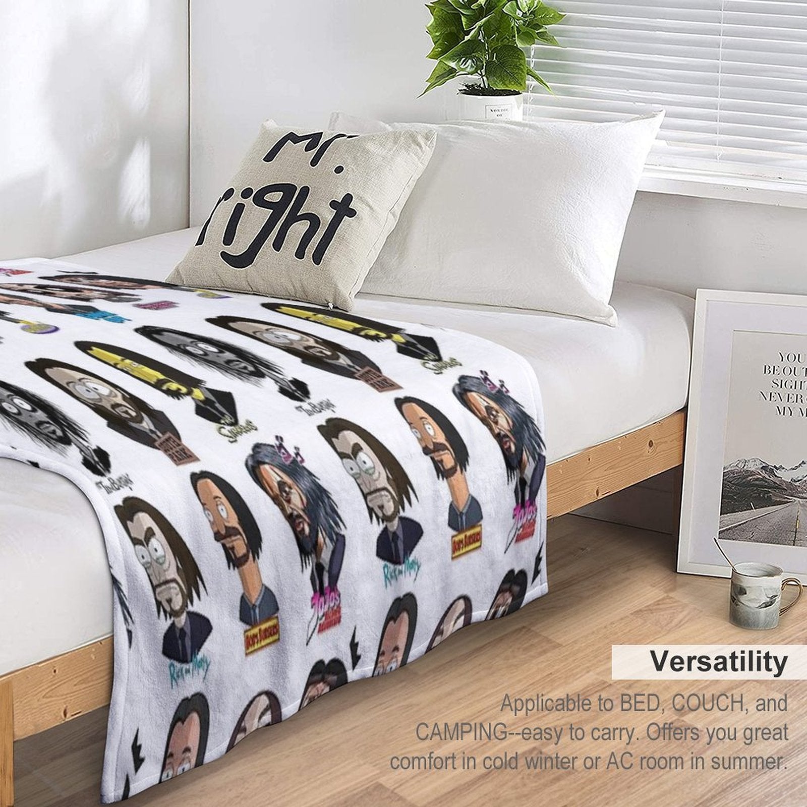 John Comfort Throw Blanket