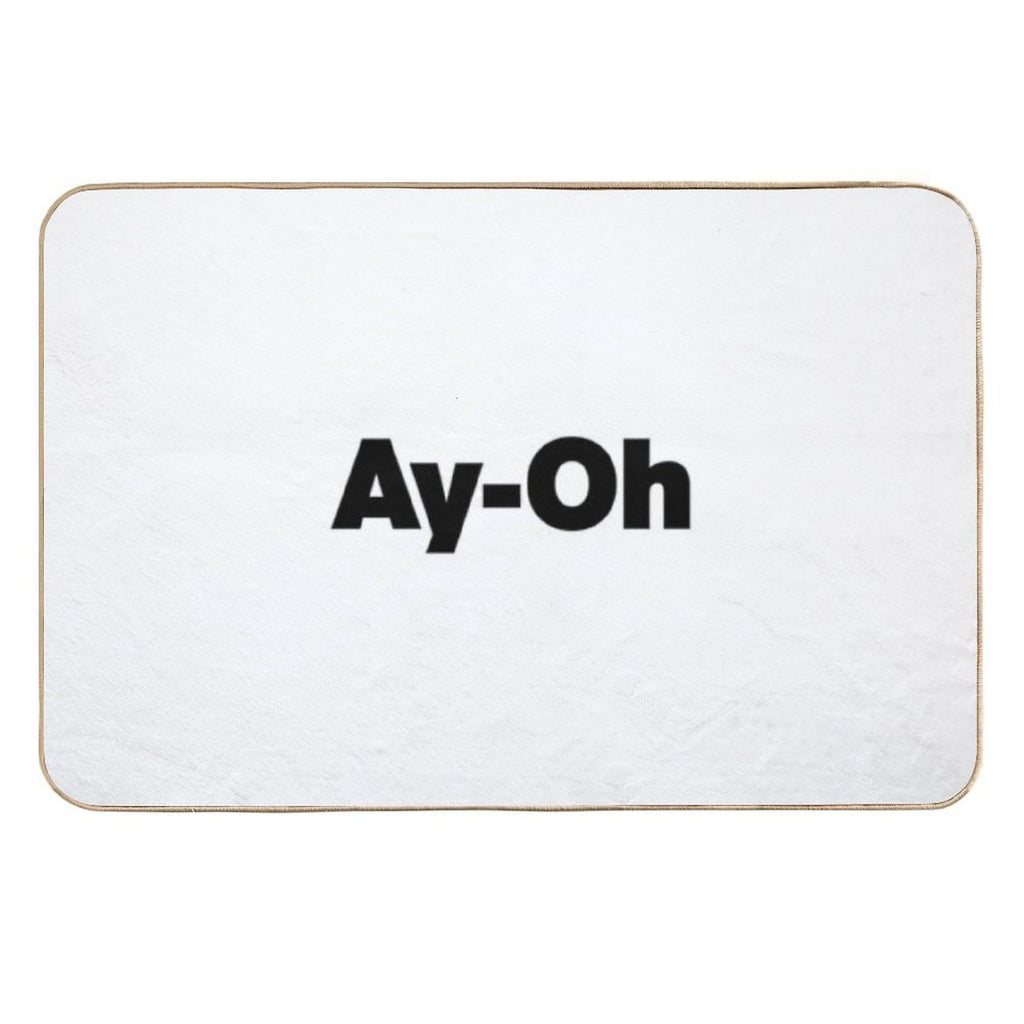 AyOh  Live Aid Queen Freddie Mercury  Black  Stain-Proof Bath Mat