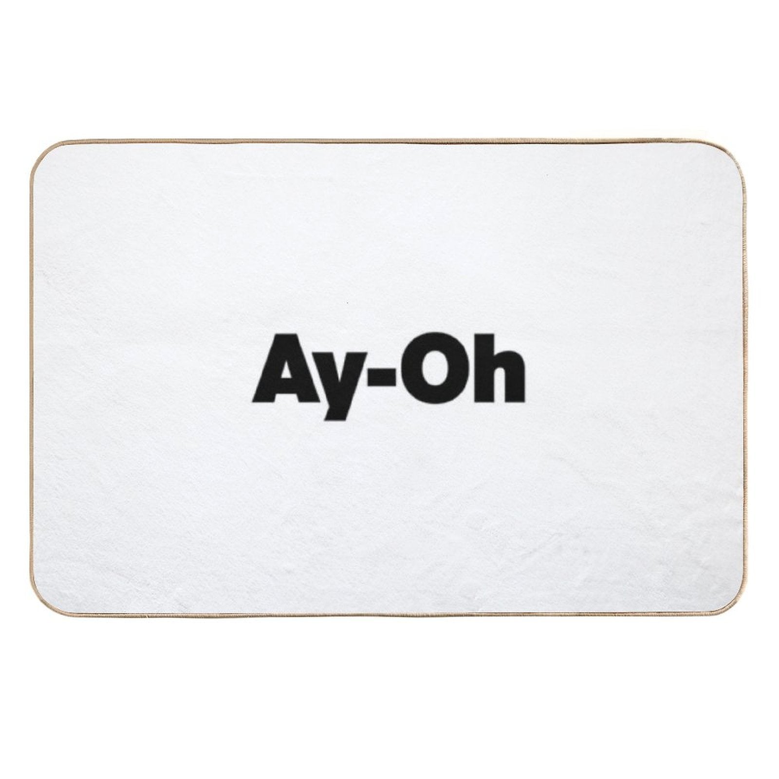 AyOh  Live Aid Queen Freddie Mercury  Black  Stain-Proof Bath Mat