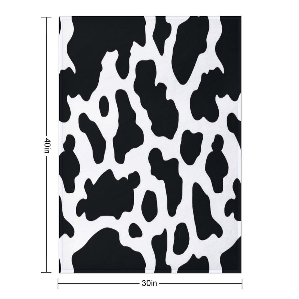 Cow Pattern Quick-dry Throw Blanket