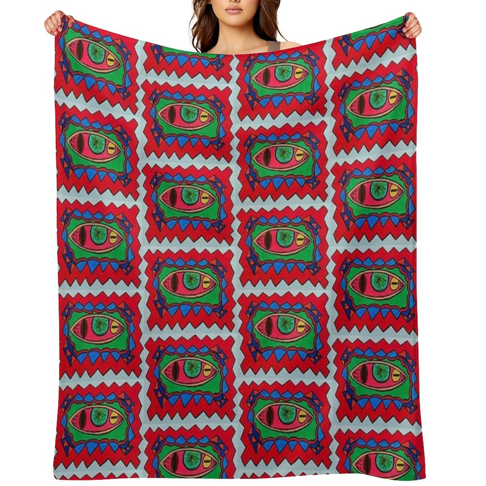 A Story of Looks Compact Throw Blanket
