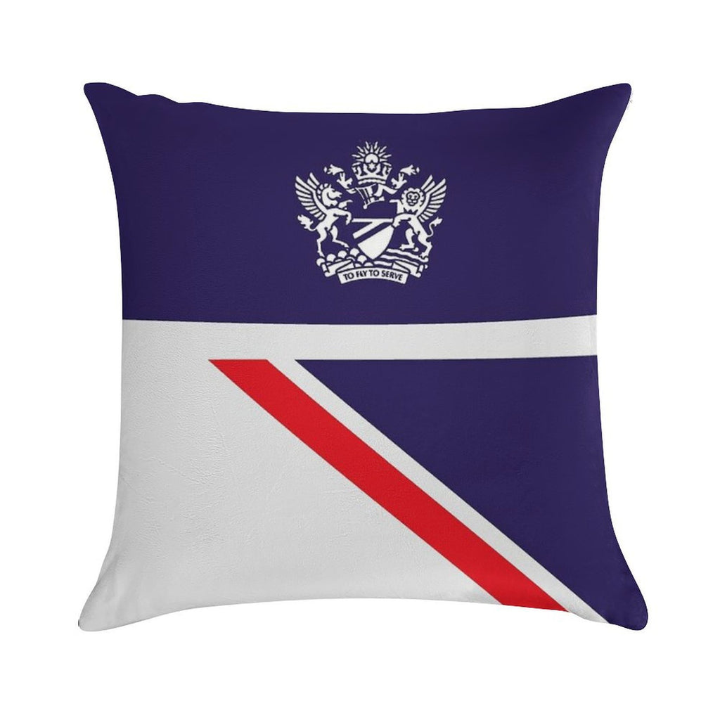 British Airways Landor Design Soft Easy Maintenance Throw Pillow