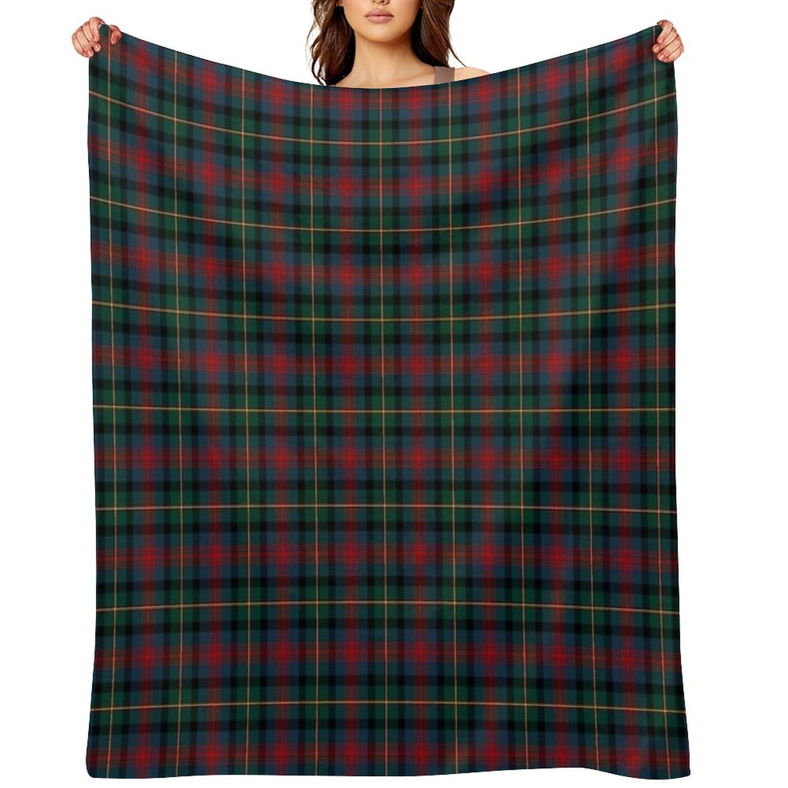 Clan MacLennan Tartan Quick-dry Throw Blanket