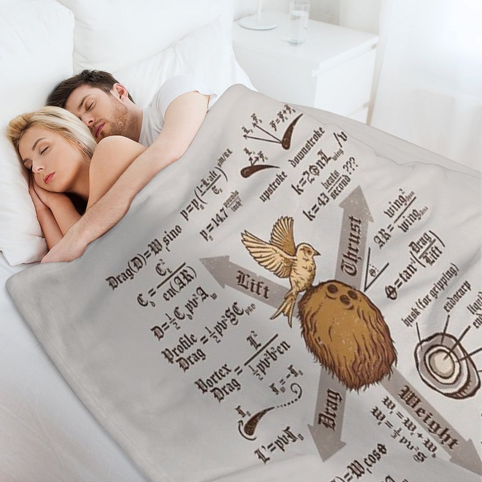 A Simple Question of Weight Ratios Versatility Throw Blanket