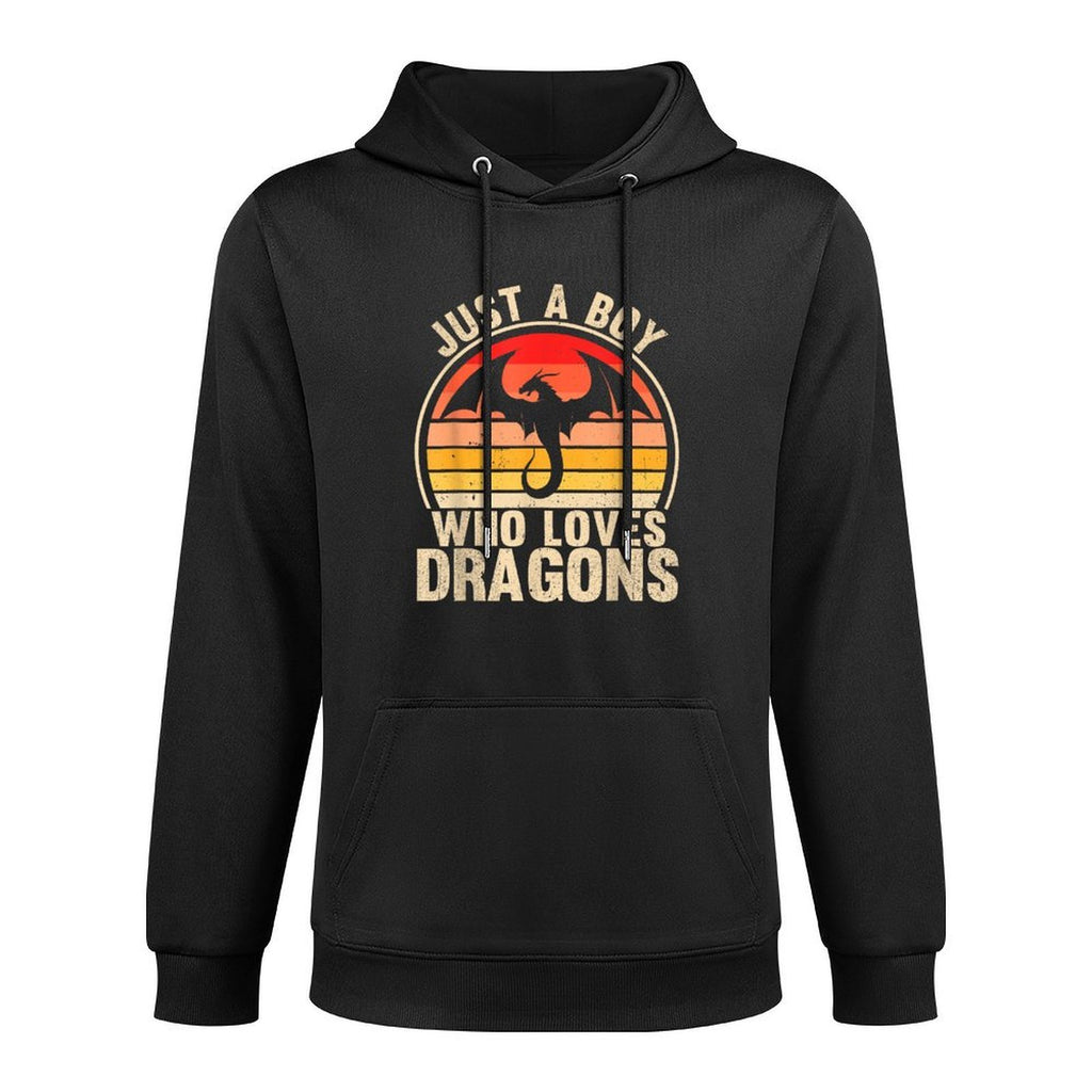 Just A Boy Who Loves Dragons Recto Dragon Lovers Casual Wear Hoodie