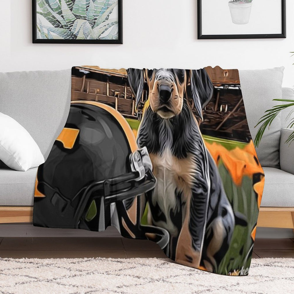 Tennessee Bluetick Coonhound - Game Day All-season Throw Blanket