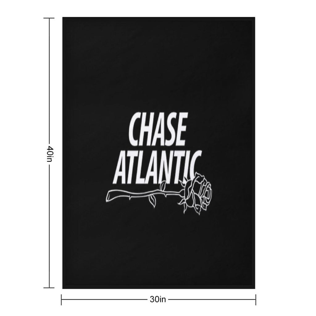 CHASE ATLANTIC ROSE LOGO Velvety-soft Throw Blanket