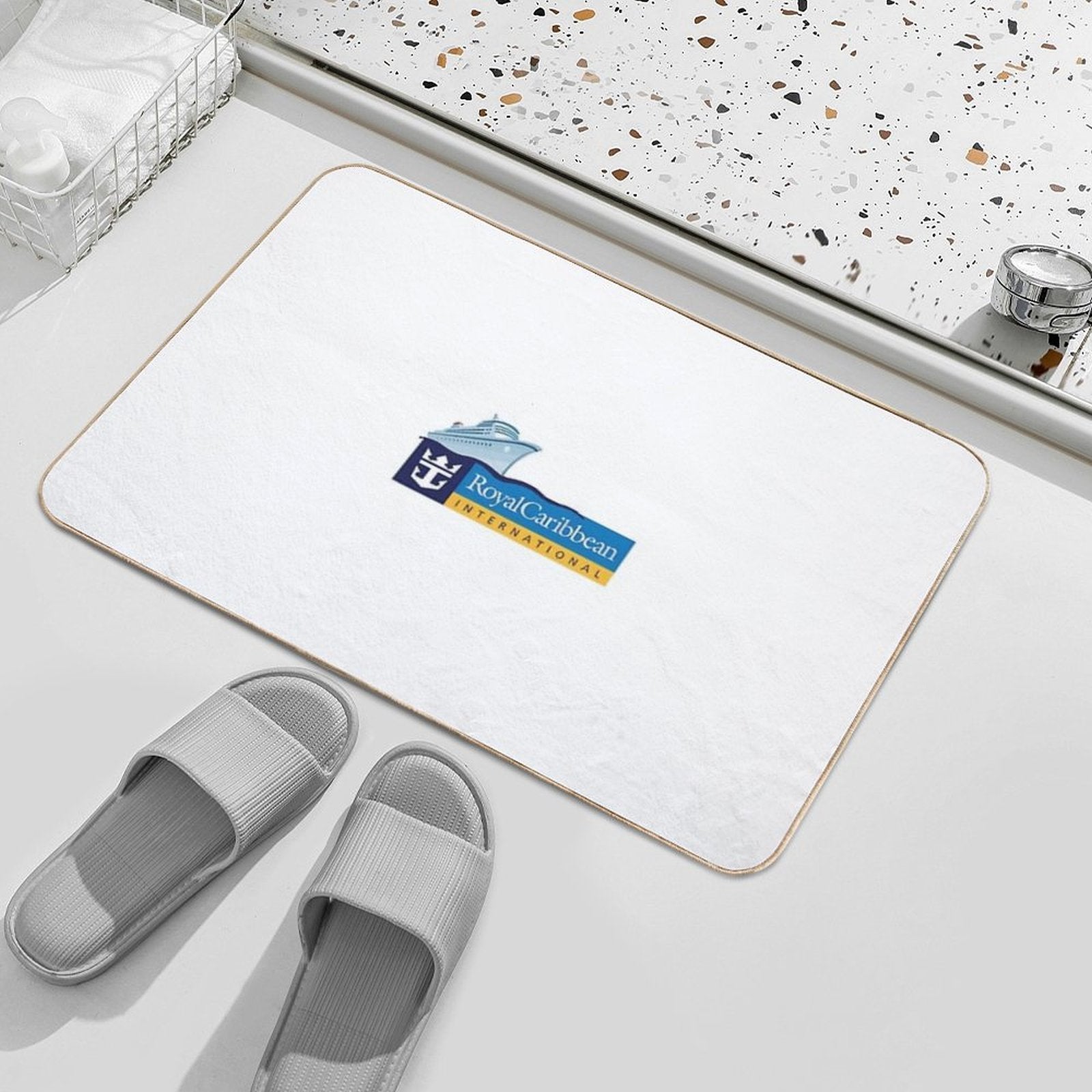 Royal Caribbean Cruise Ship Design  Pet-Safe Bath Mat