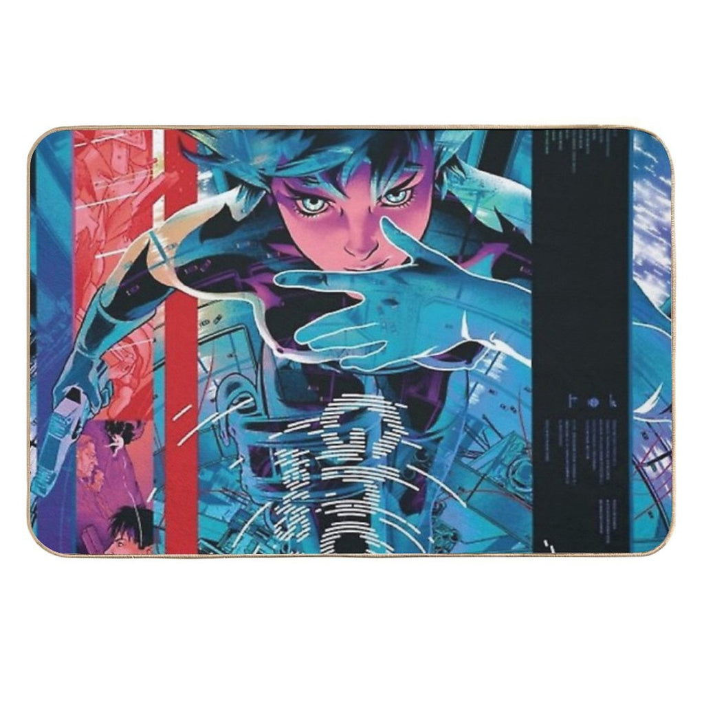 Ghost in The Shell by Emilie42  Versatile Bath Mat