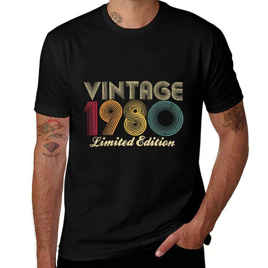 1980 45th Birthday Vintage Limited Edition 45 Years Old  Affordable Price T-Shirt
