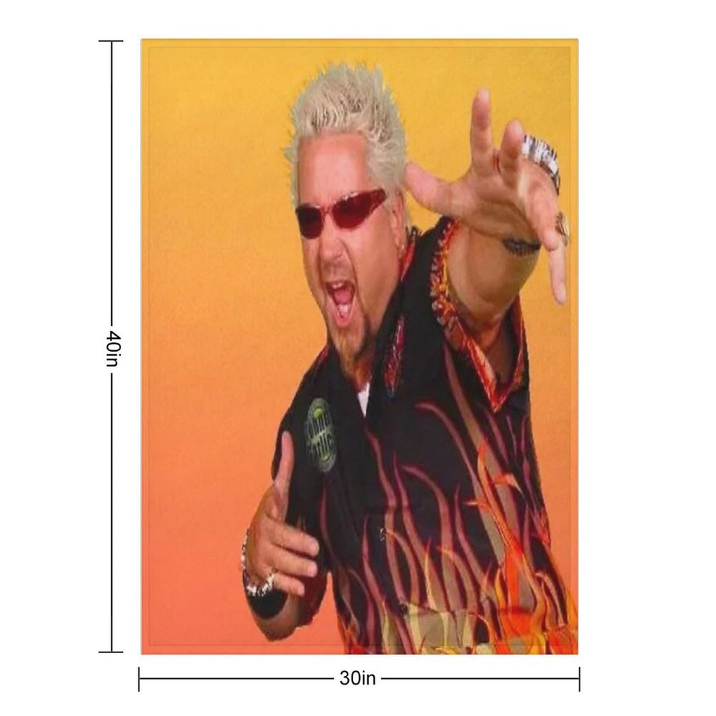 Guy Fieri Compact Throw Blanket