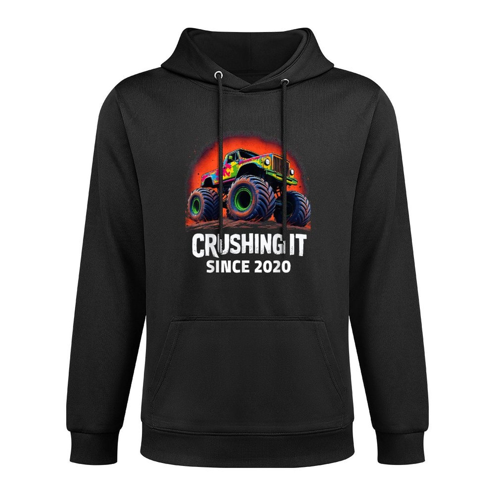 Im 5 Monster Truck 5 Birthday Boy Year Old 5th Party Born All-Day Comfort Hoodie