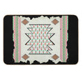 Native American Symbol - Aztec Boho Chic  Pet-Safe Bath Mat