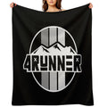 4Runner Retro Wrinkle-free Throw Blanket