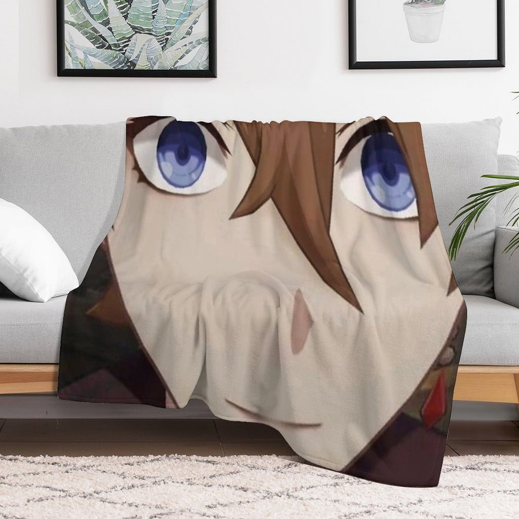 Childe Genshin Impact Quick-dry Throw Blanket