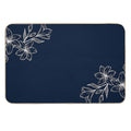 Flowers Plant Background  Pet-Safe Bath Mat
