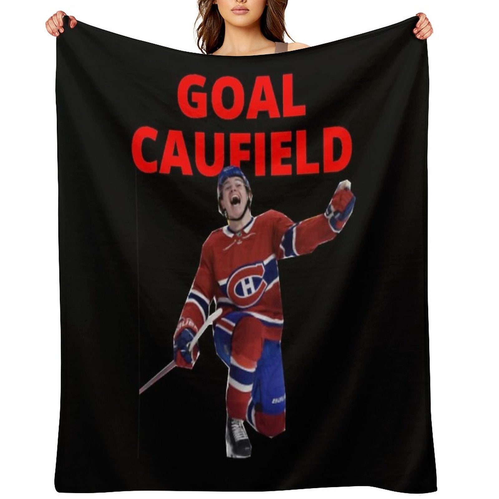 GOAL CAUFIELD Velvety-soft Throw Blanket