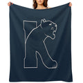 Kean Cougars Anti-pilling Throw Blanket