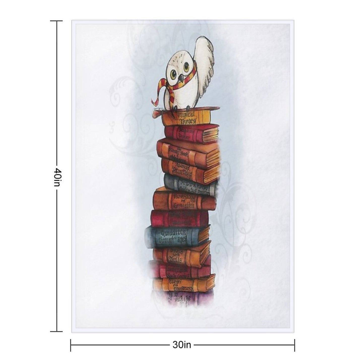 Hedwig Wrinkle-free Throw Blanket