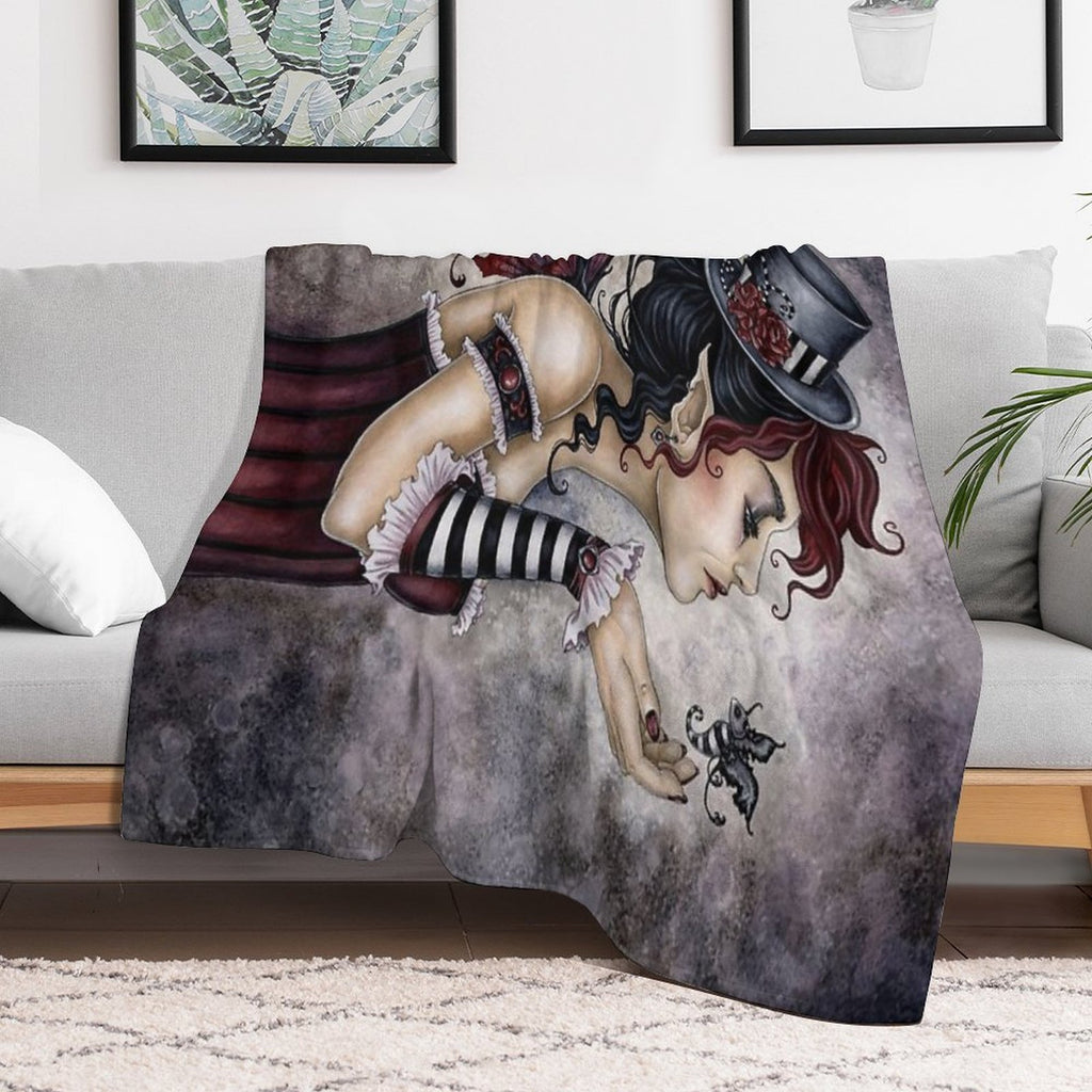 Fae Risque Multi-functional Throw Blanket