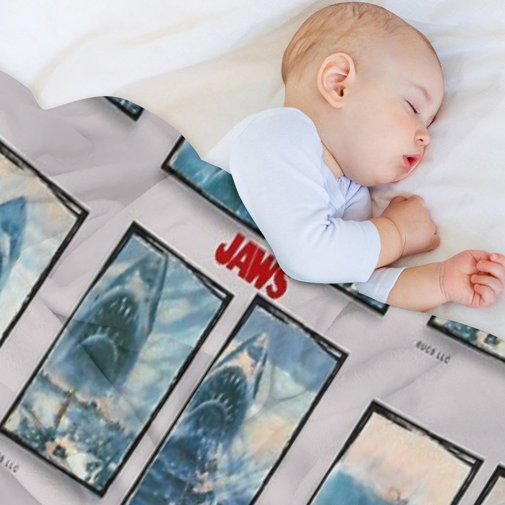 The Jaws Moments Comfort Throw Blanket