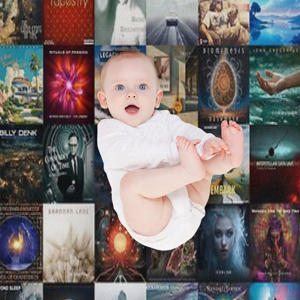 Wayfarer Records Album Covers All-season Throw Blanket
