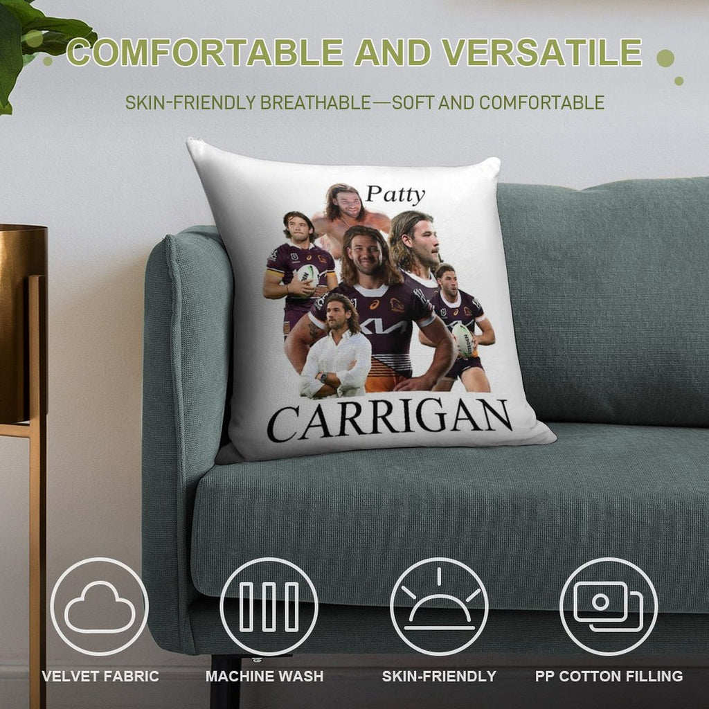 Patty CARRIGAN Collage Soft Gift Ready Throw Pillow