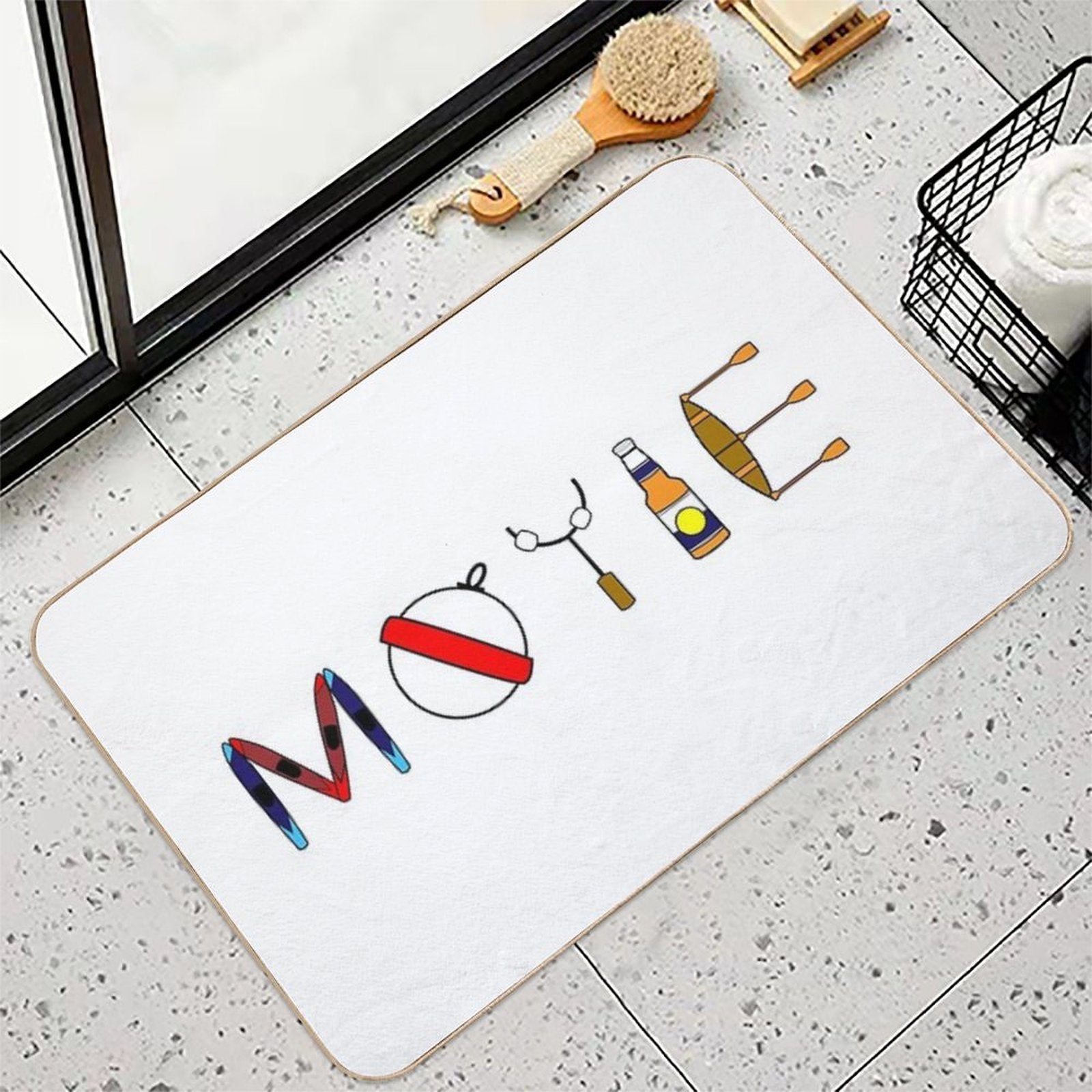 Moyie Lake  Odorless Bath Mat