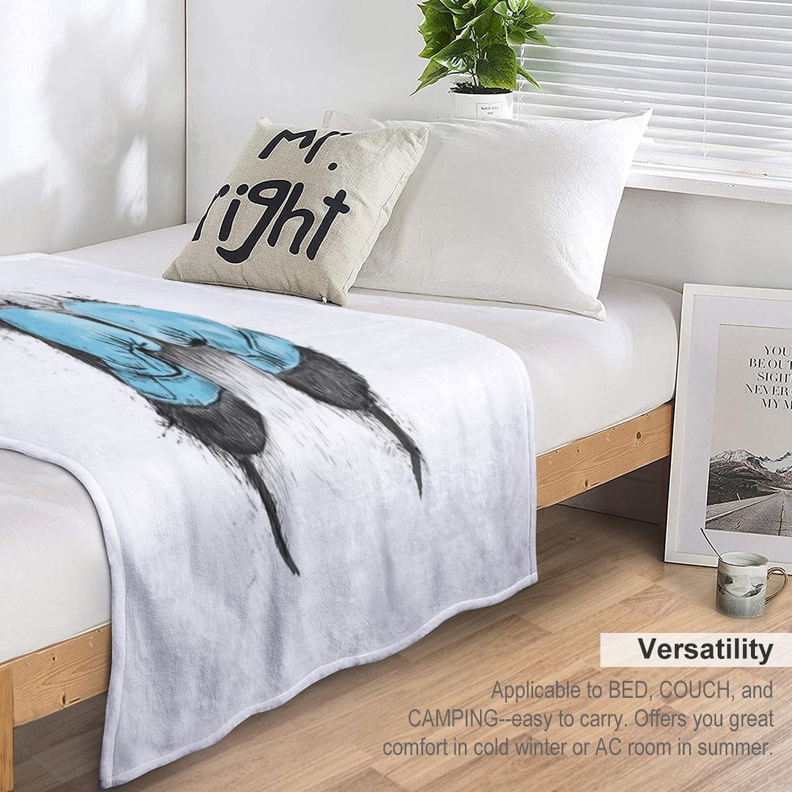 The Winner Machine-washable Throw Blanket