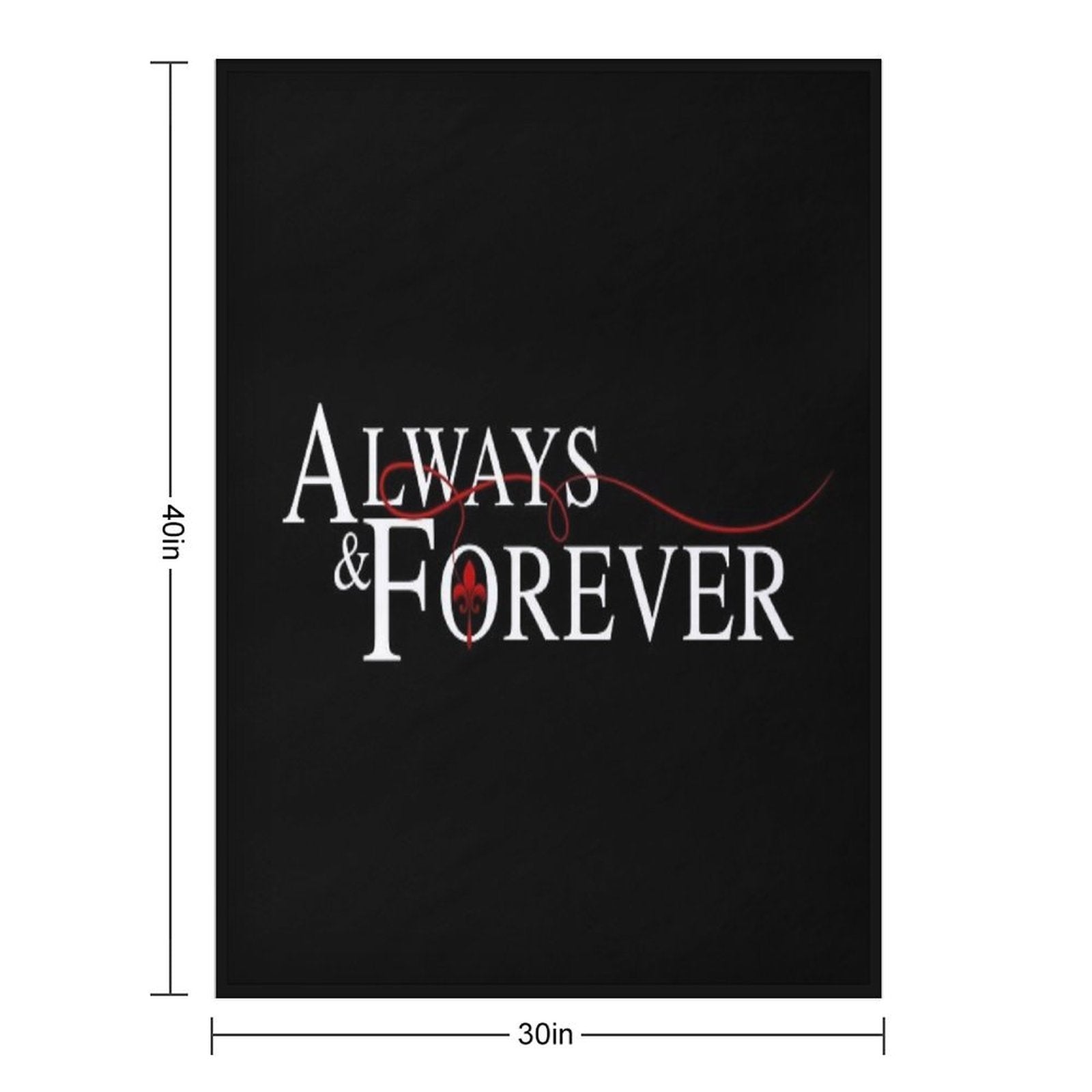 Always And Forever Velvety-soft Throw Blanket