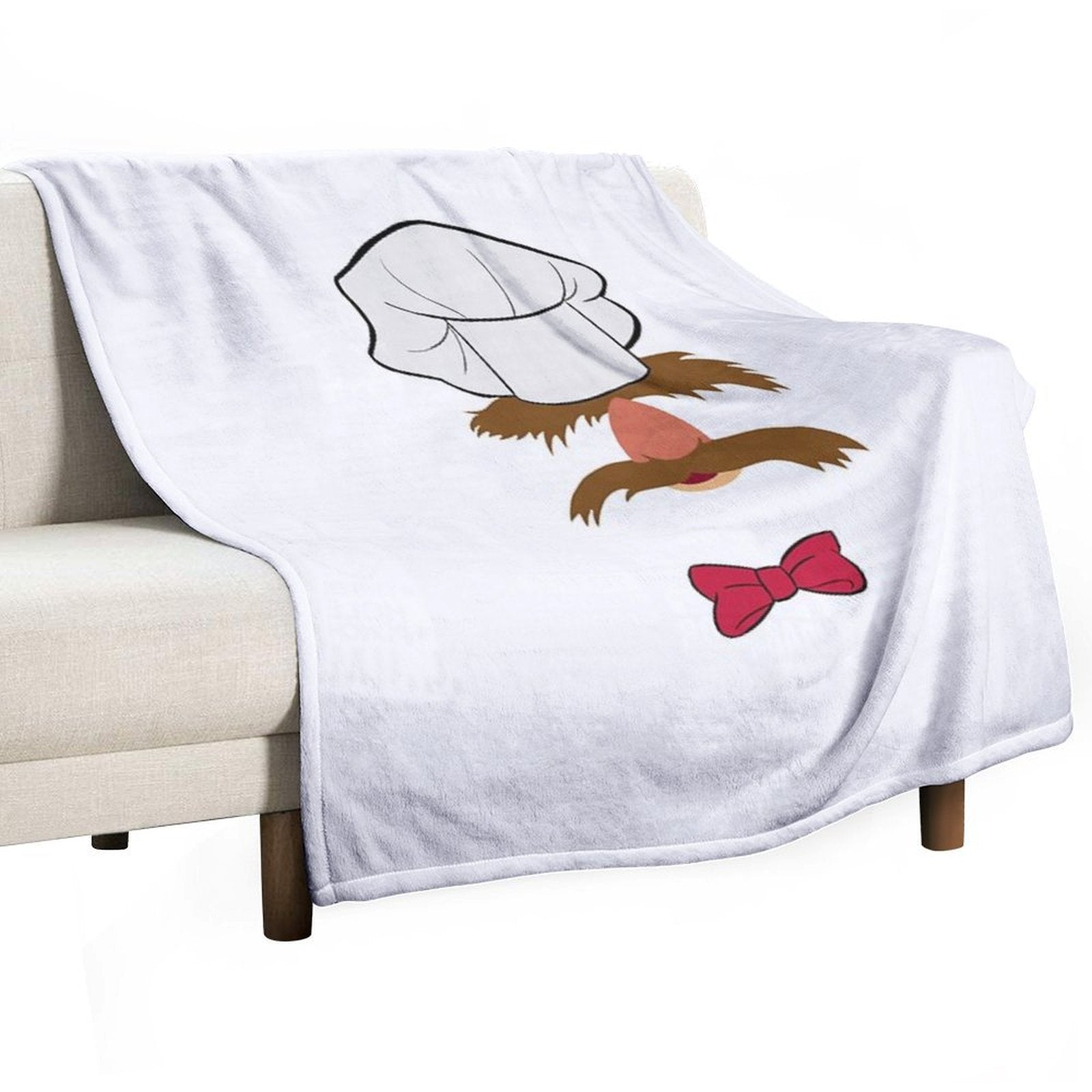 Swedish Chef Machine-washable Throw Blanket