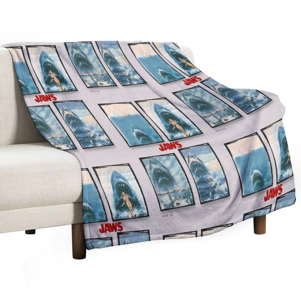 The Jaws Moments Comfort Throw Blanket