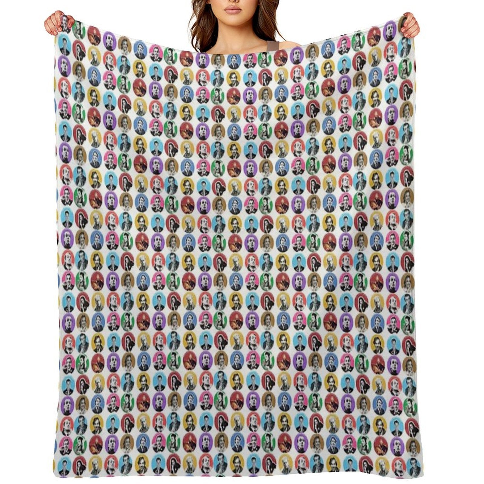 MEGA RIK MAYALL COLLECTION Durable Throw Blanket