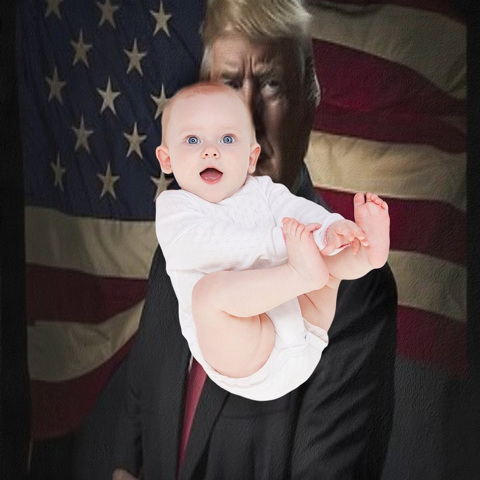 Trump President Multi-functional Throw Blanket