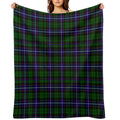 Clan Russell Tartan Machine-washable Throw Blanket