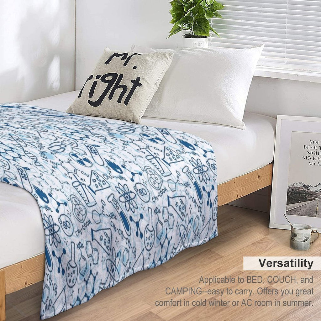 Chemistry Durable Throw Blanket