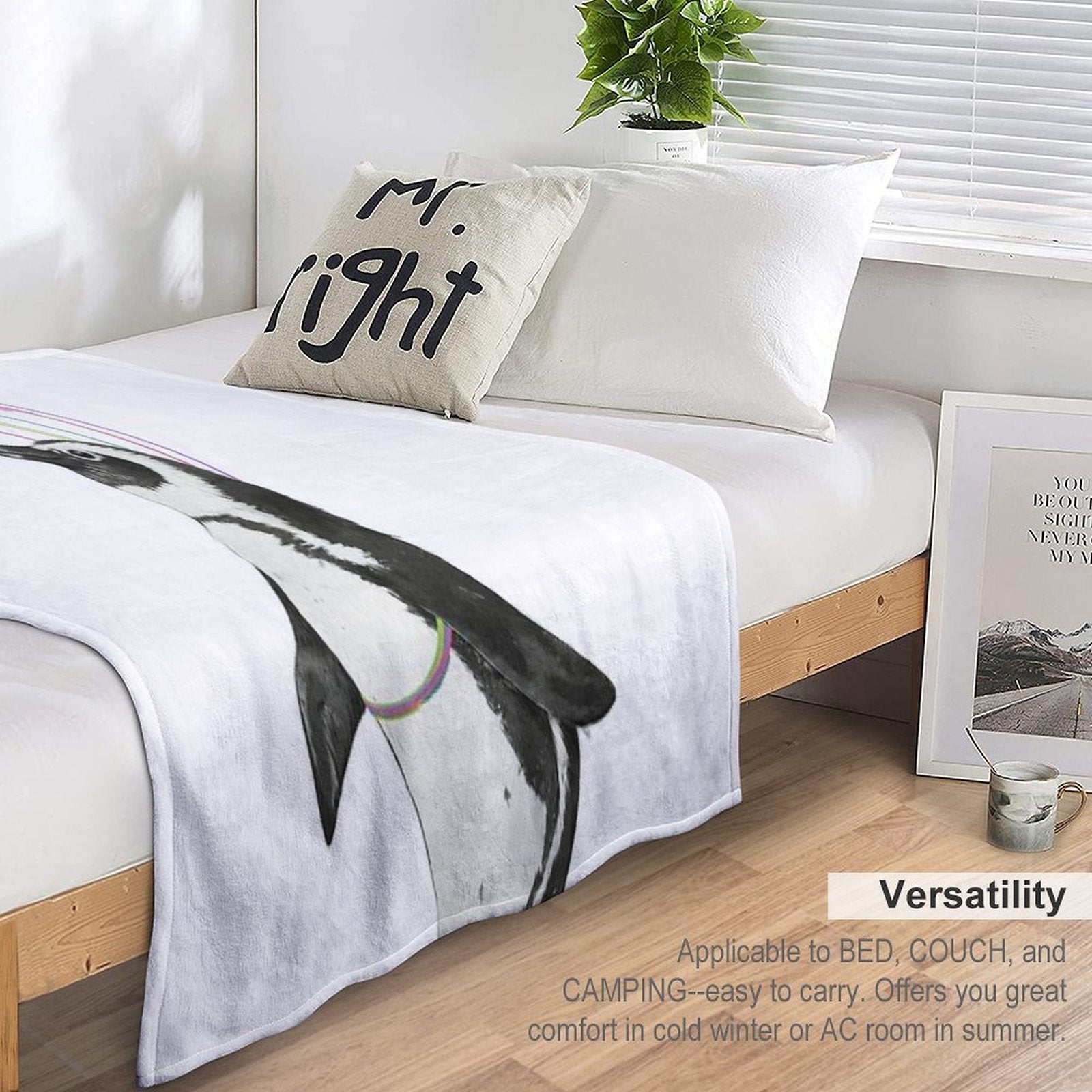 I Can Believe I Can Fly Multi-functional Throw Blanket