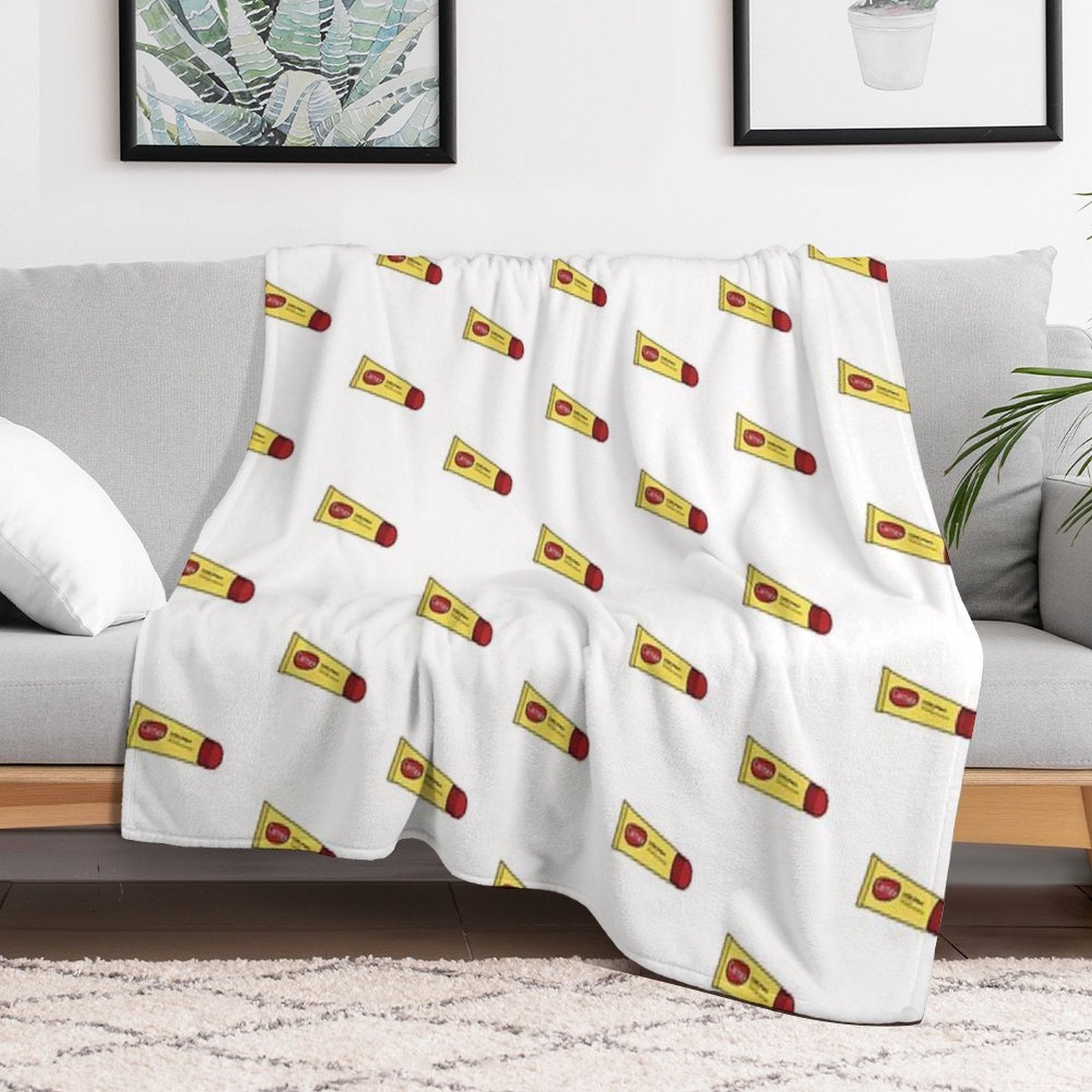 Carmex Lip Balm Premium Throw Blanket