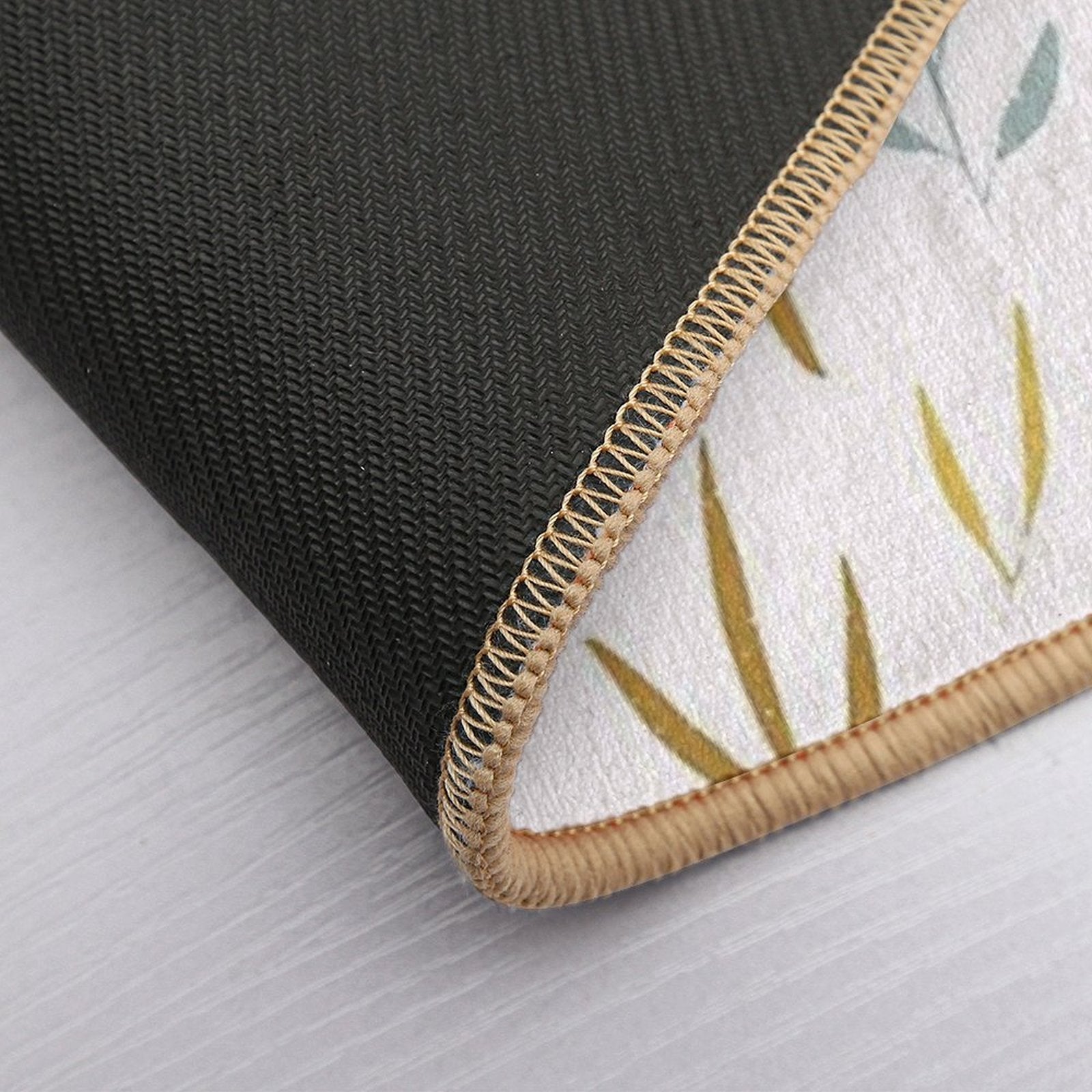Colorful Branches  Easy Maintenance Bath Mat