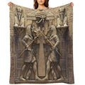 Egyptian Gods Versatility Throw Blanket