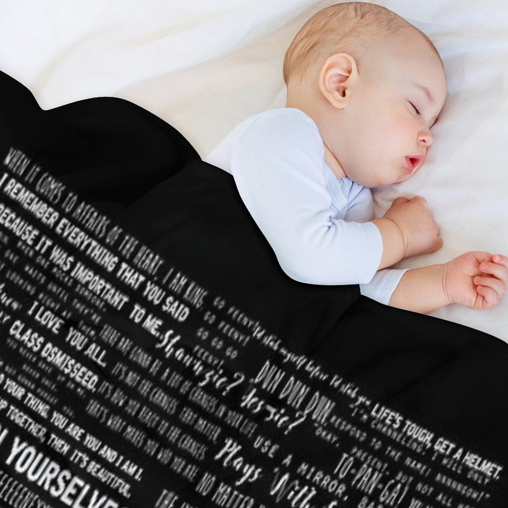 Boy Meets World Memorable Quotes Lightweight Throw Blanket