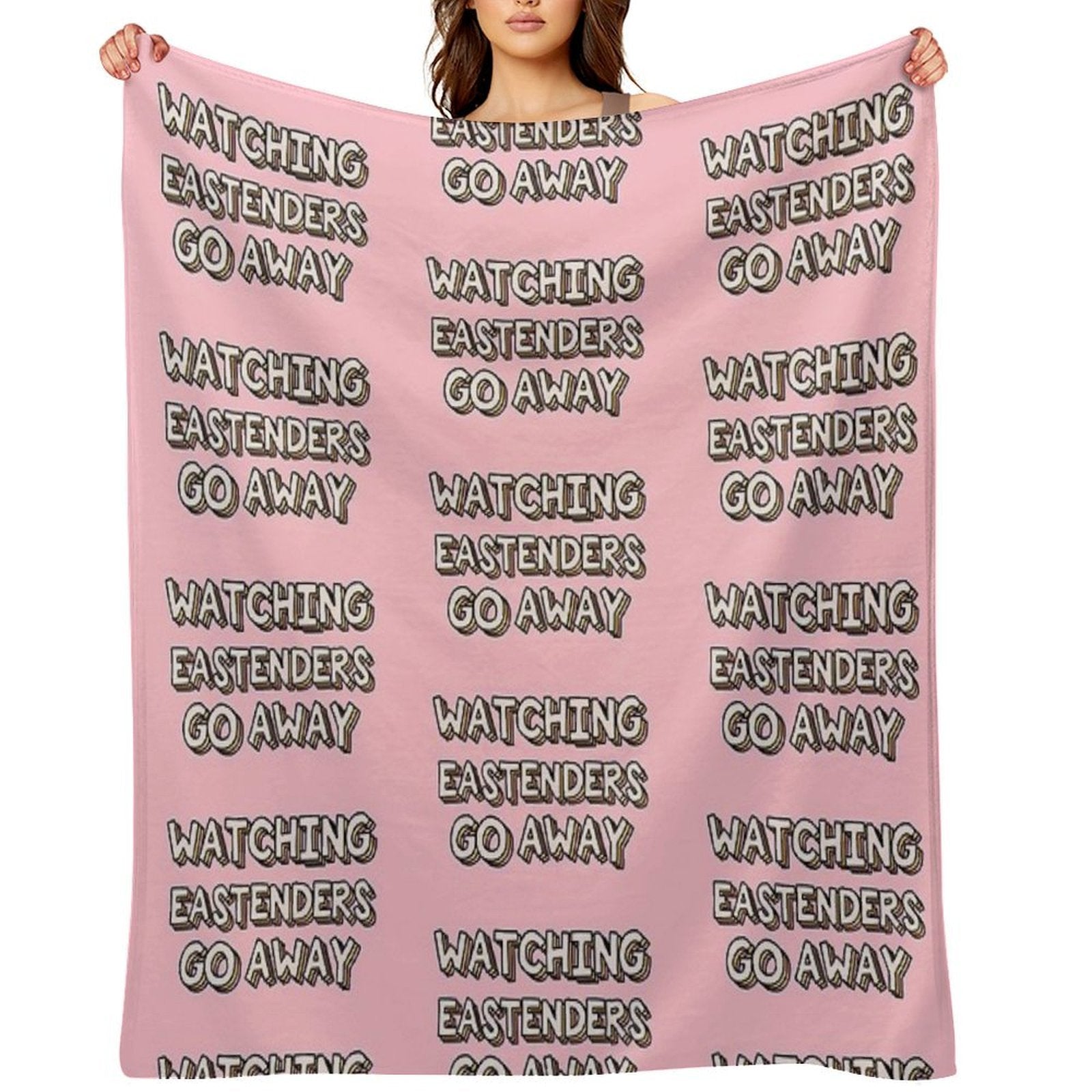 Watching Eastenders Go Away Gift-ready Throw Blanket
