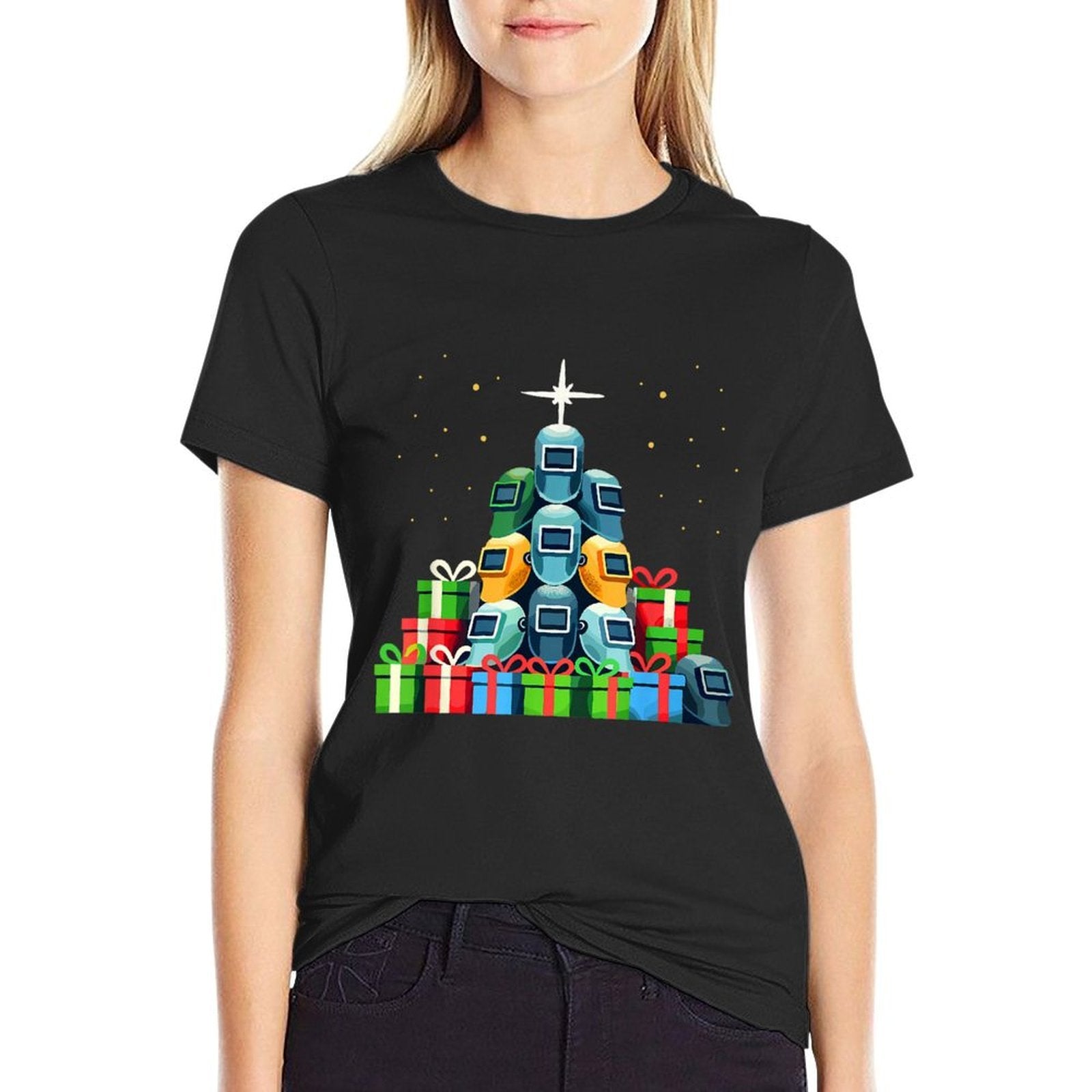 Christmas Tree Mig Welder Metal Weld Welding Welders  Quick-drying T-Shirt