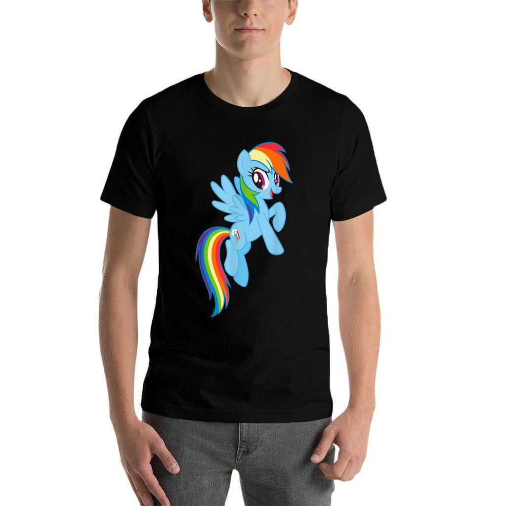 My Little Pony Friendship Is Magic Big Rainbow Dash  Eco-friendly Material T-Shirt