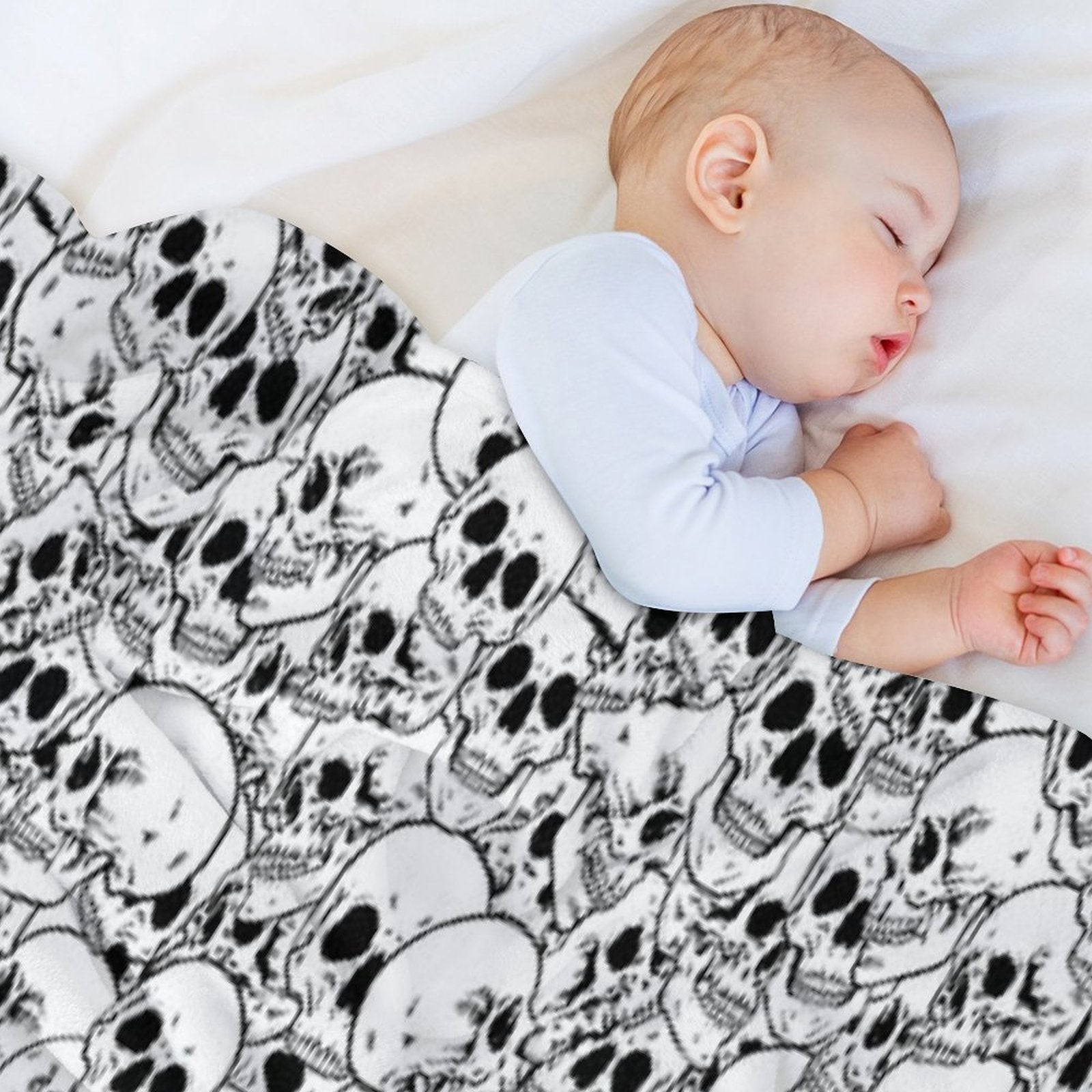 Skulls Durable Throw Blanket