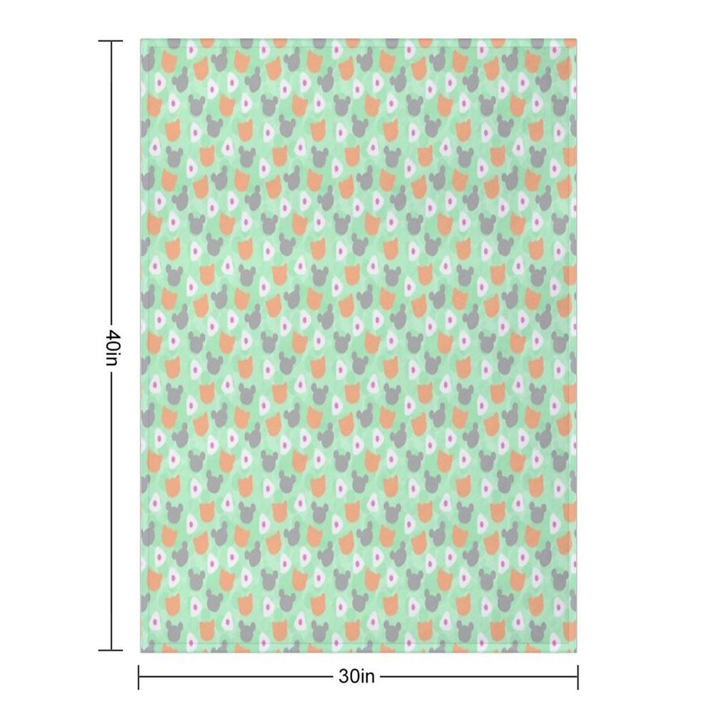 Rat, Cat, Rice All-season Throw Blanket