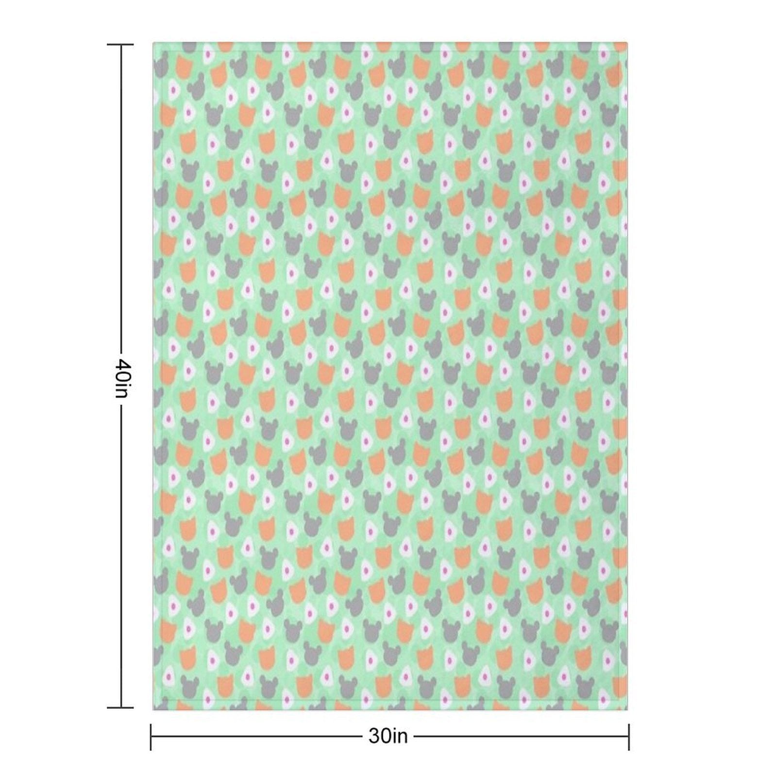 Rat, Cat, Rice All-season Throw Blanket