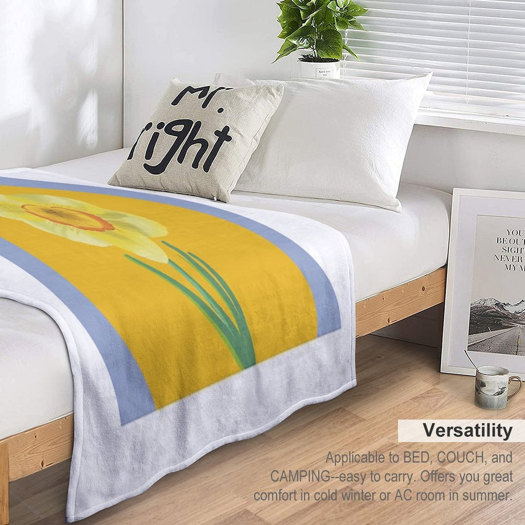 Daffodil Durable Throw Blanket