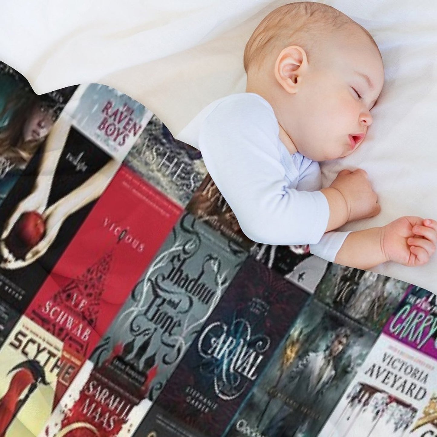 YA Young Adult Fantasy Books Blanket Custom Version 2 Multi-functional Throw Blanket