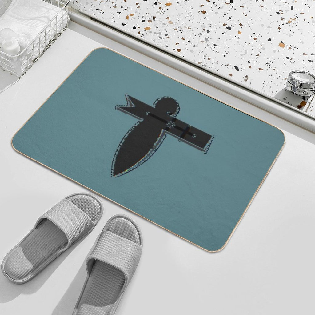 Paper Bird  Chihiro Durable Bath Mat